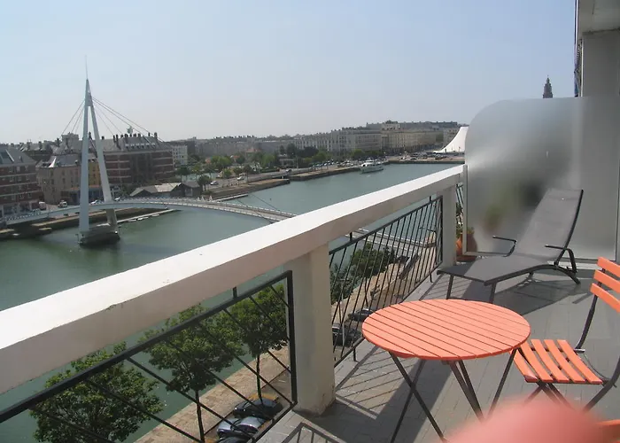 Appartamento Escale Quai George V Avec Terrasse Et Parking Semi Privatif Le Havre